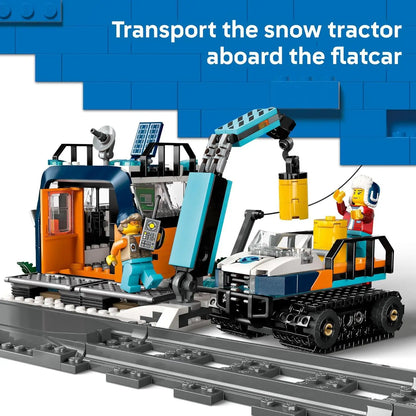 LEGO City 60470 Arctic Explorer Train RC Building Set