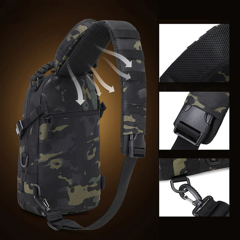 Tactical Sling Chest Bag – Men's Outdoor Shoulder Pack