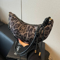 Leopardblk Fauxsuede