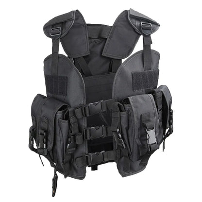 Tactical Shooting Vest with Water Bag – Men's Hunting & Airsoft Gear