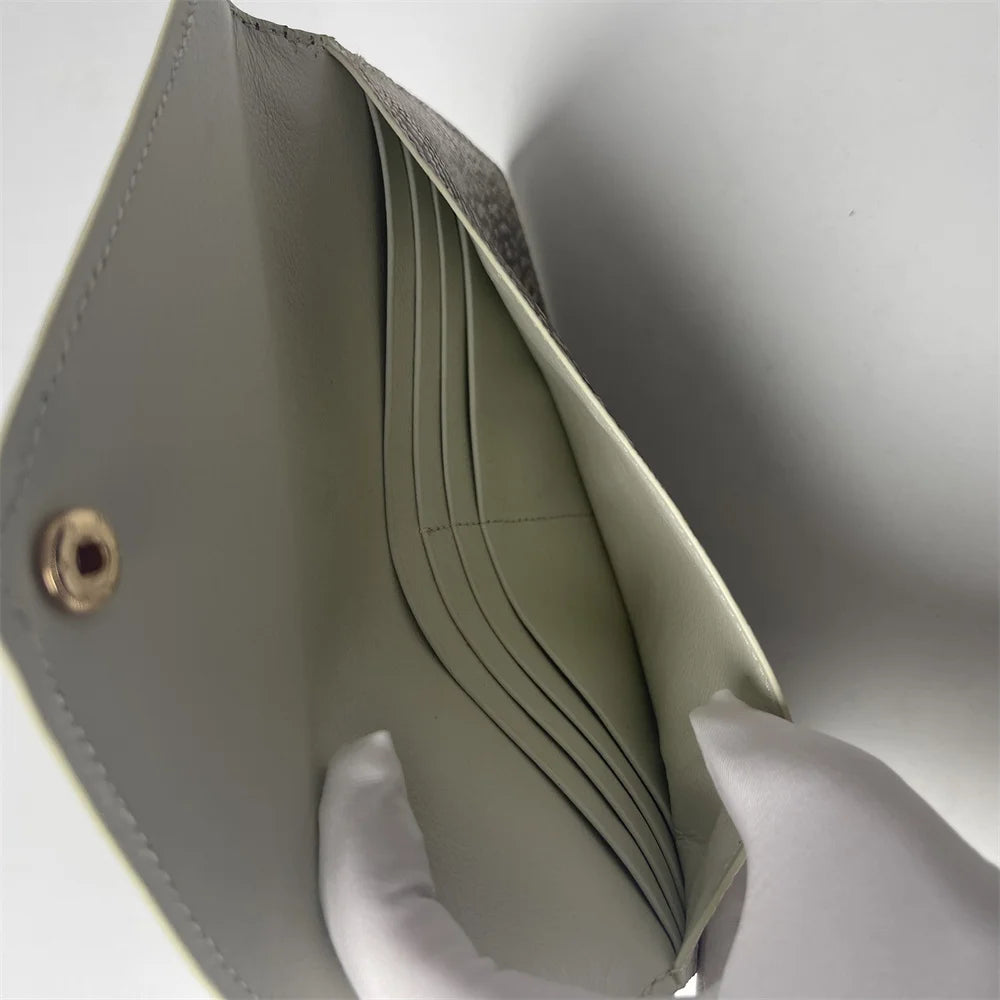 Lizard Leather Women's Envelope Clutch – Genuine Exotic Card Wallet