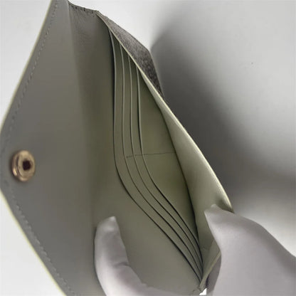 Lizard Leather Women's Envelope Clutch – Genuine Exotic Card Wallet