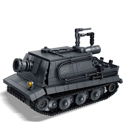 Sturm Tiger Military Building Blocks Set – 38cm Assault Mortar Model