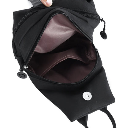 Women's Crossbody Sling Bag – Lightweight Multi-Pocket Chest Bag