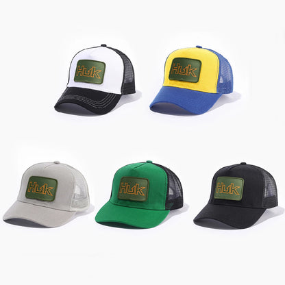 Snapback Mesh Baseball Cap with Patch – Unisex Hip Hop Trucker Hat