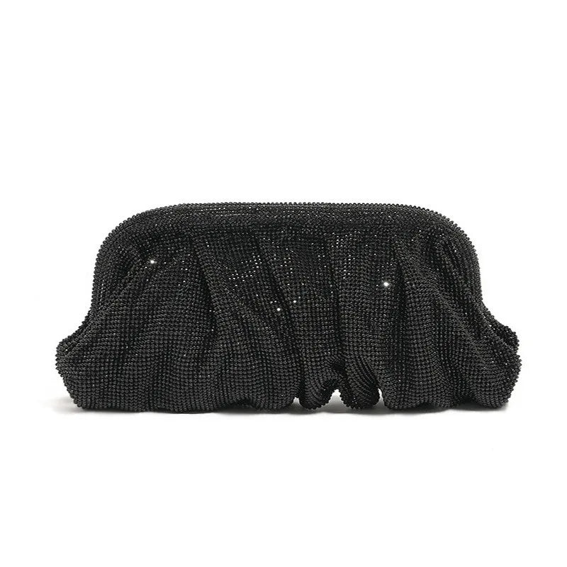 Crystal Evening Clutch Bag – Women's Diamond Party Purse