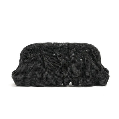 Crystal Evening Clutch Bag – Women's Diamond Party Purse