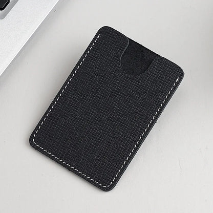 Slim Genuine Leather Card Holder – Ultra-Thin Cowhide Wallet