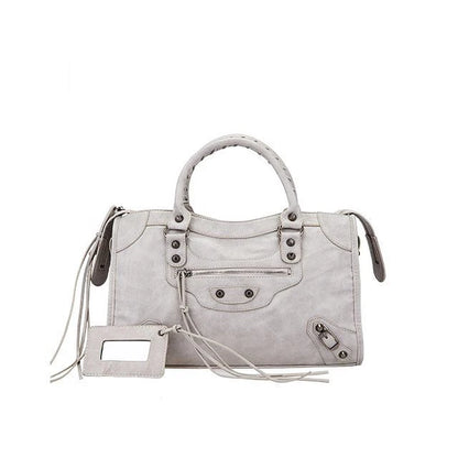 City Motorcycle Shoulder Bag Tote Women Luxury Designer Autumn Winter Handbag Crossbody Large