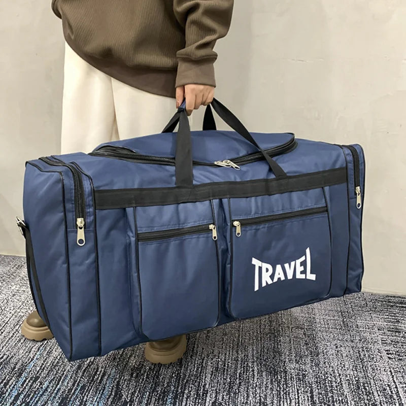 Large Capacity Foldable Travel Bag – Waterproof Duffle