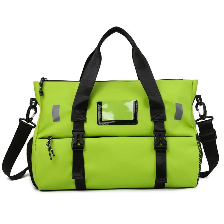 Sports Gym Duffel Bag with Independent Shoe Compartment