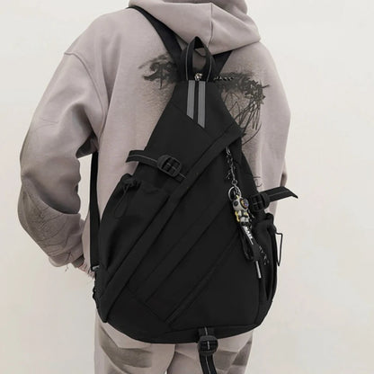 Men's Crossbody Sling Bag – Multi-Functional Sports Chest Pack