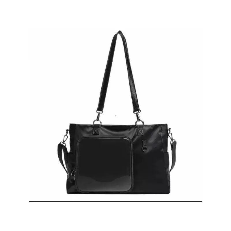 Large Capacity Transparent Window Tote Bag for Women