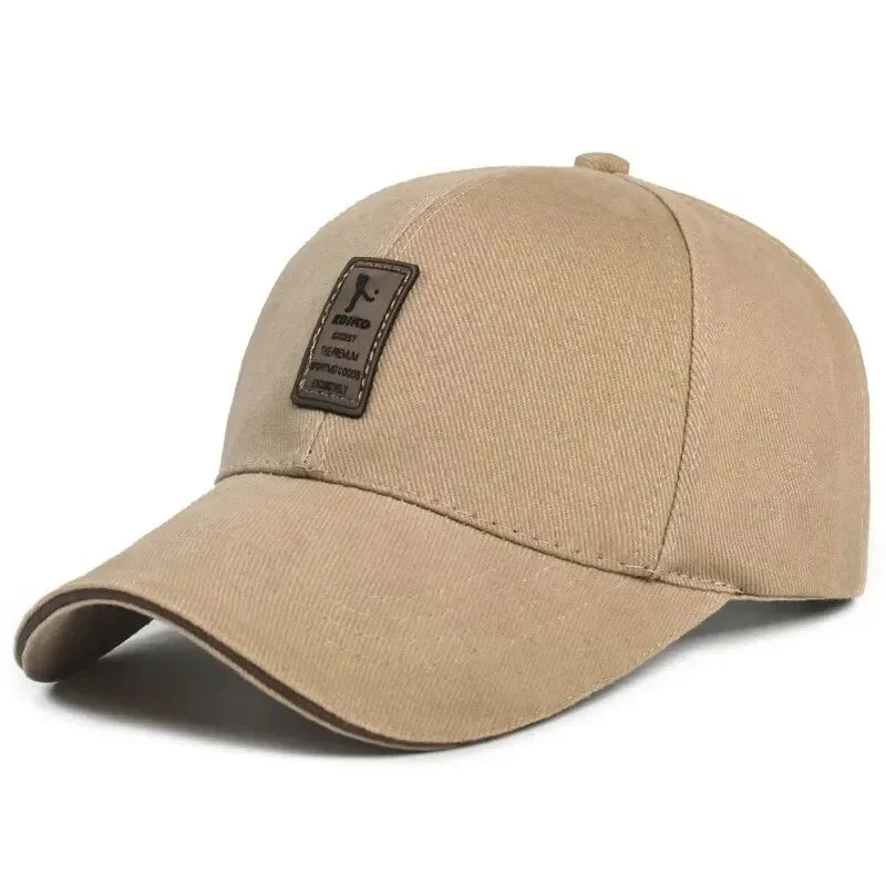 Structured Cotton Snapback Baseball Cap – Unisex Summer Sunhat