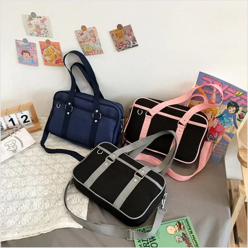 Japanese JK Shoulder Bag – Large Capacity Tote & Messenger Bag
