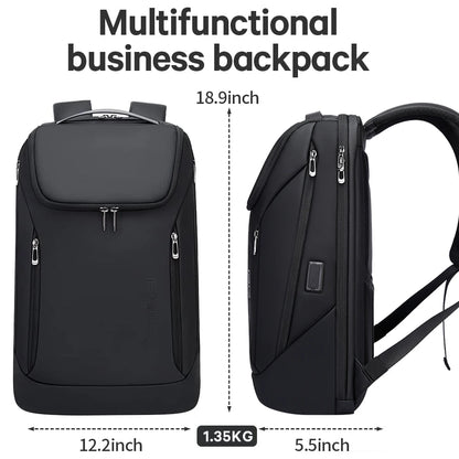 Bange Men's Waterproof Laptop Backpack 15.6" – Large Capacity Business Bag