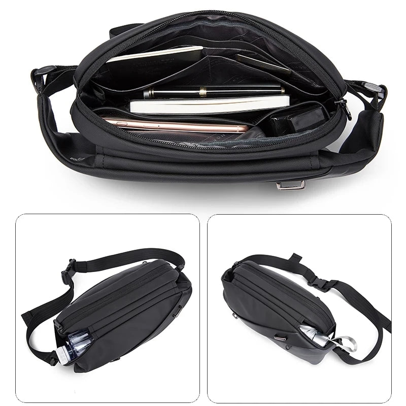 Waterproof Chest Sling Bag for Men | Crossbody Shoulder Bag