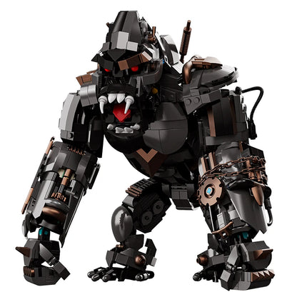 Mecha Gorilla Building Blocks Set – Giant Robotic Ape MOC Kit