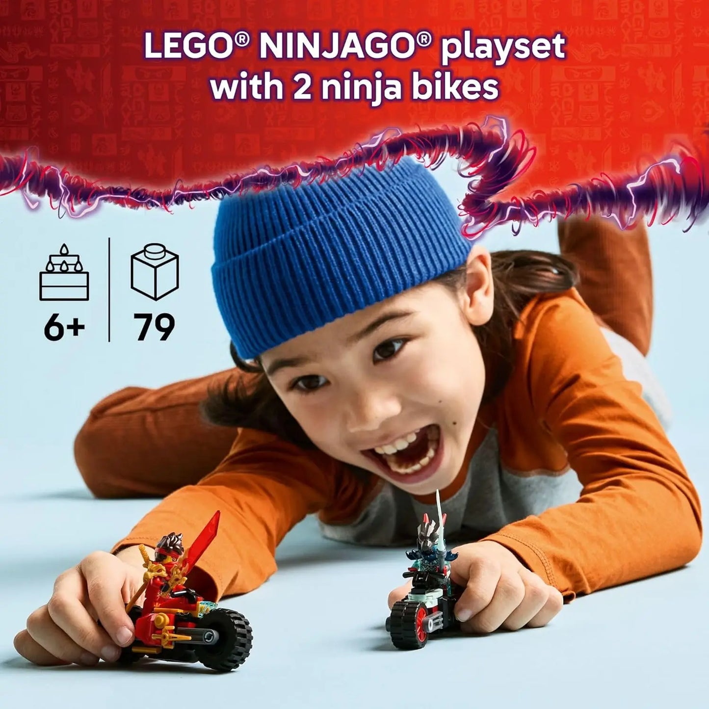 LEGO Ninjago 71838 Kai's Motorcycle Speed Race Building Set