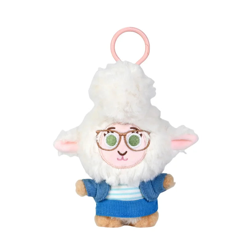 Zootopia Plush Keychain Doll – Cute Bag Charm Pendant