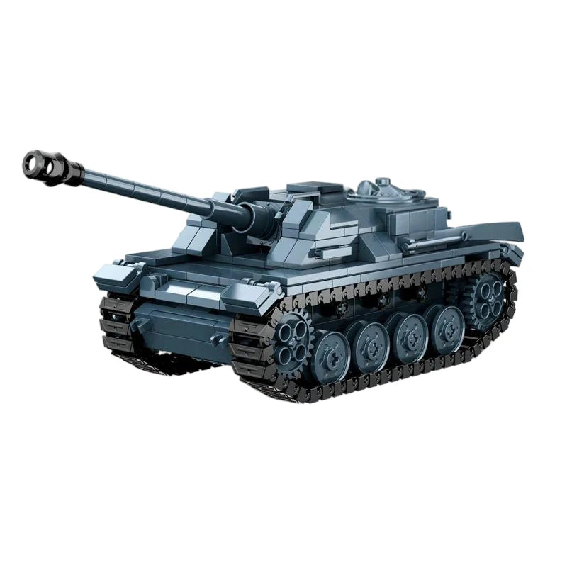 WWII Military Half-Track Building Blocks Model – Army Armored Vehicle Brick Kit