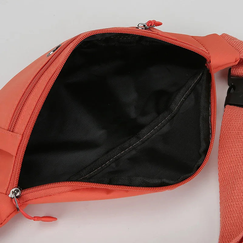 Waterproof Nylon Waist Pack – Convertible Crossbody Chest Bag
