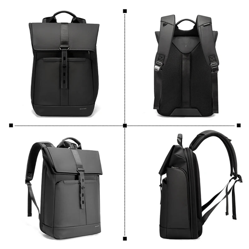 BANGE Anti-Theft Waterproof Laptop Backpack 15.6" – Business & School Bag
