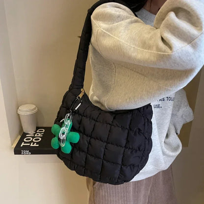 Puffy Cloud Shoulder Bag for Women – Korean Cute Style