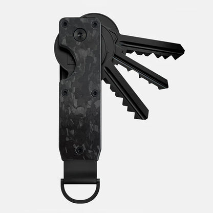 Compact Aluminum Key Organizer Holder – Smart Keychain