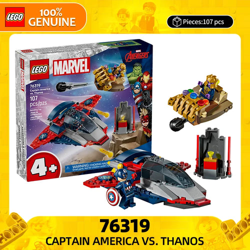 LEGO Marvel 76319 Captain America vs. Thanos Building Set