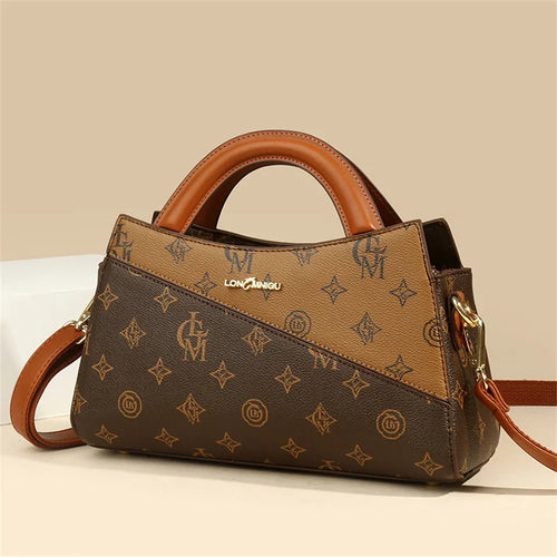 Leather Crossbody Bag for Women – Small Shoulder Tote Handbag