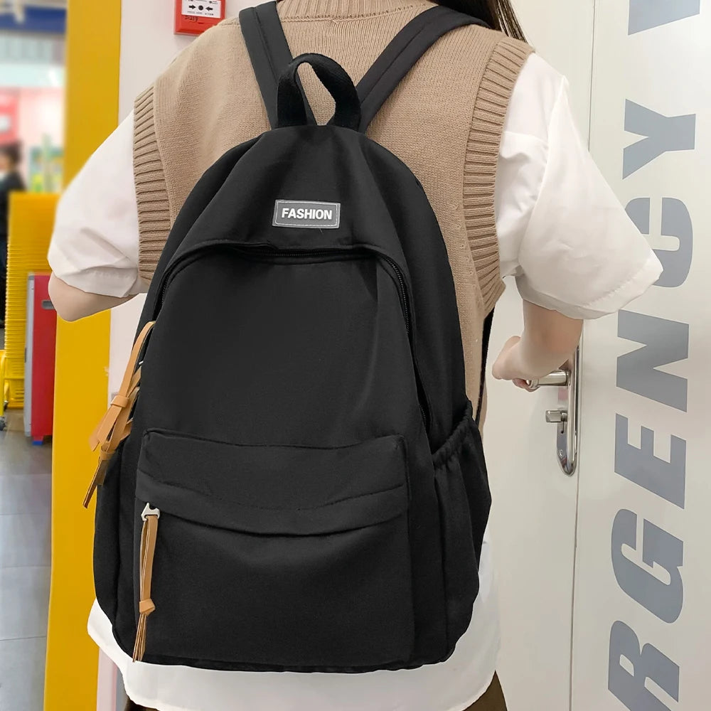 Casual School Backpack for Students – Lightweight Fashion Bag