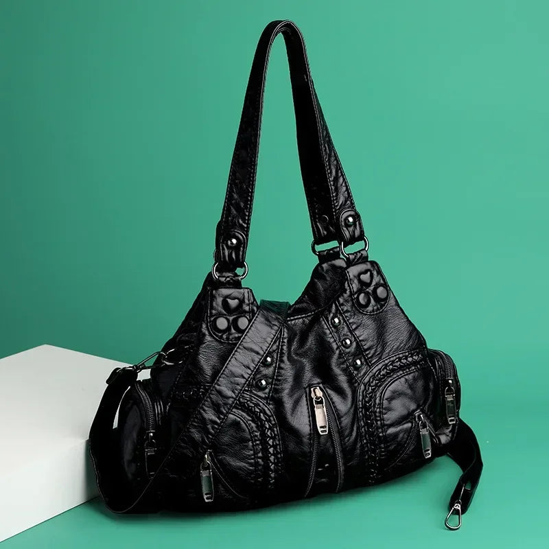 Y2k Handbags Women Bags Designer Crossbody Large Capacity Female Shoulder Bag Brand Ladies Leather