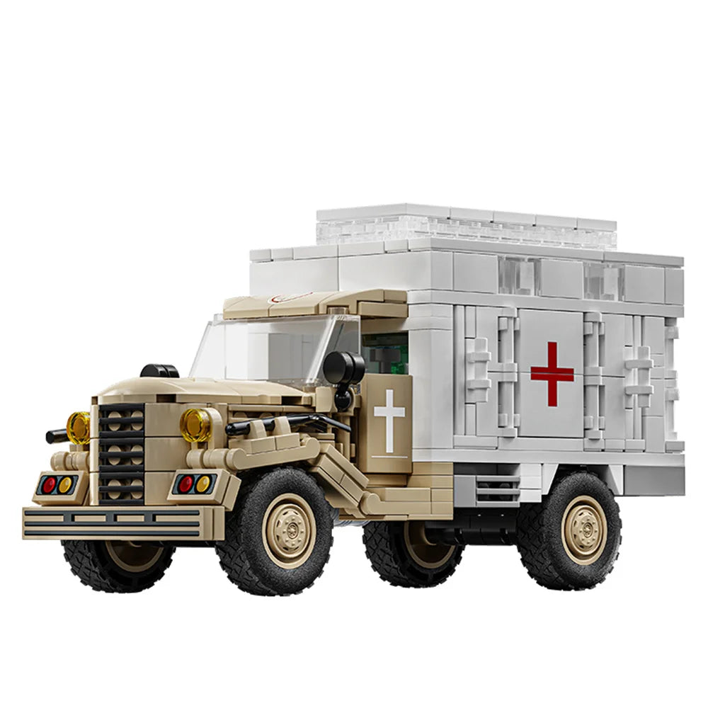 Military Tank Building Blocks Set – Army SWAT Armored Vehicle Toy