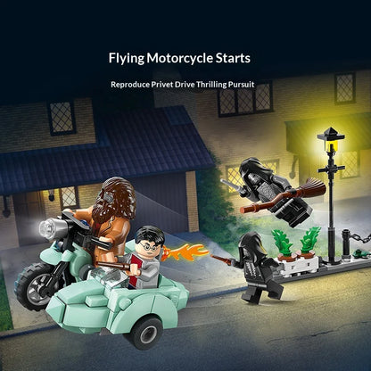 LEGO Harry Potter 76459 Hagrid's Privet Drive Escape Building Set