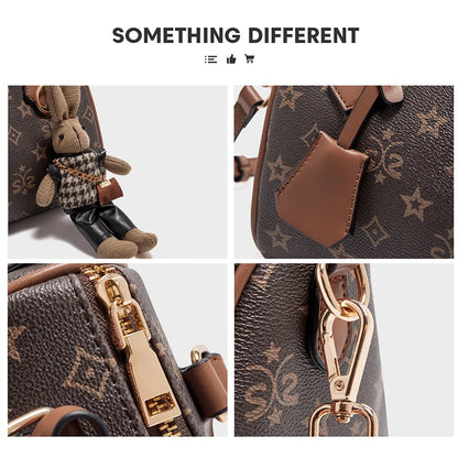 Foxer Vintage Women S Shoulder Handbag Large Pillow Bag Female Crossbody Daily Commute Use
