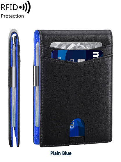 RFID Blocking Slim Front Pocket Wallet for Men – Carbon Fiber
