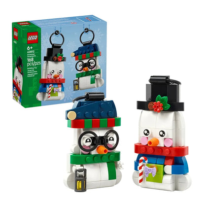 LEGO 40812 Christmas Snowman Building Set – Holiday Decoration
