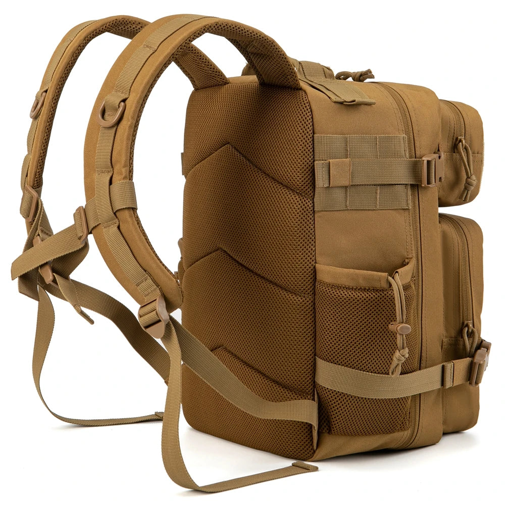 25L Tactical Backpack – EDC, Hiking, Gym & Survival Rucksack for Men & Women