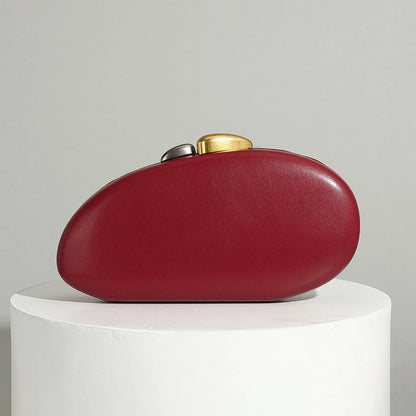 Shell-Shaped Evening Clutch Bag – Women's Luxury Crossbody Purse