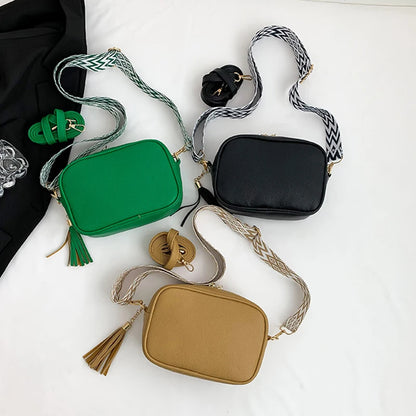 Minimalist Crossbody Bag – Small Square Shoulder Purse