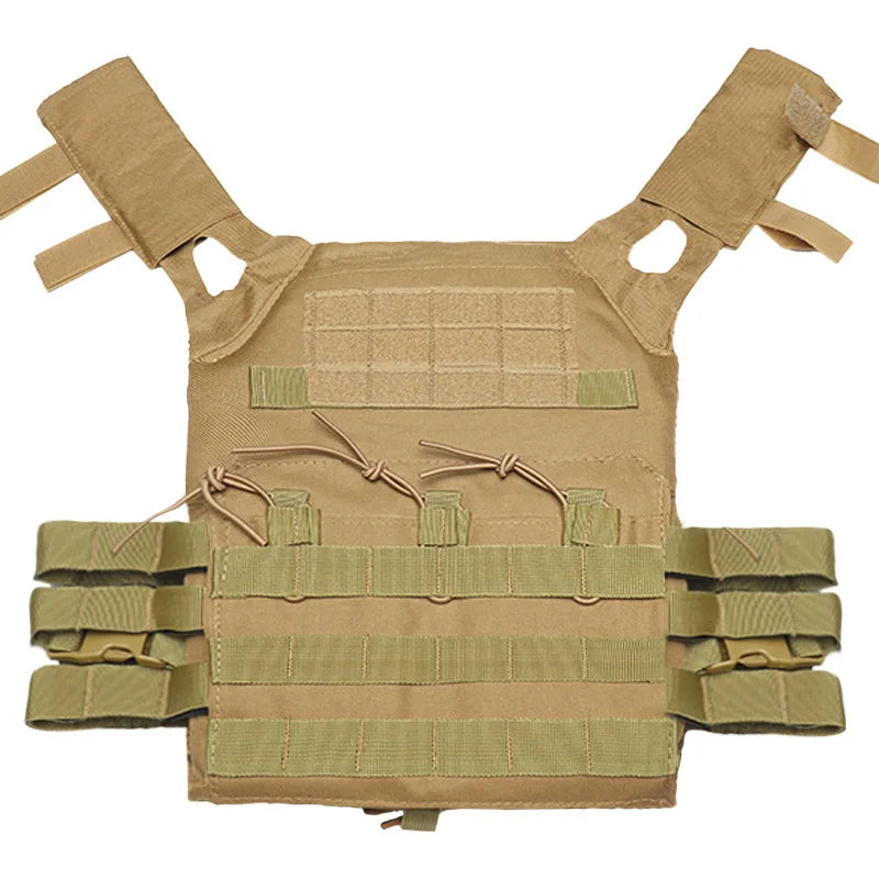 Tactical JPC Plate Carrier Vest – Men's MOLLE Airsoft & Hunting Vest