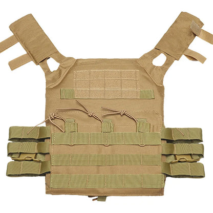 Tactical JPC Plate Carrier Vest – Men's MOLLE Airsoft & Hunting Vest