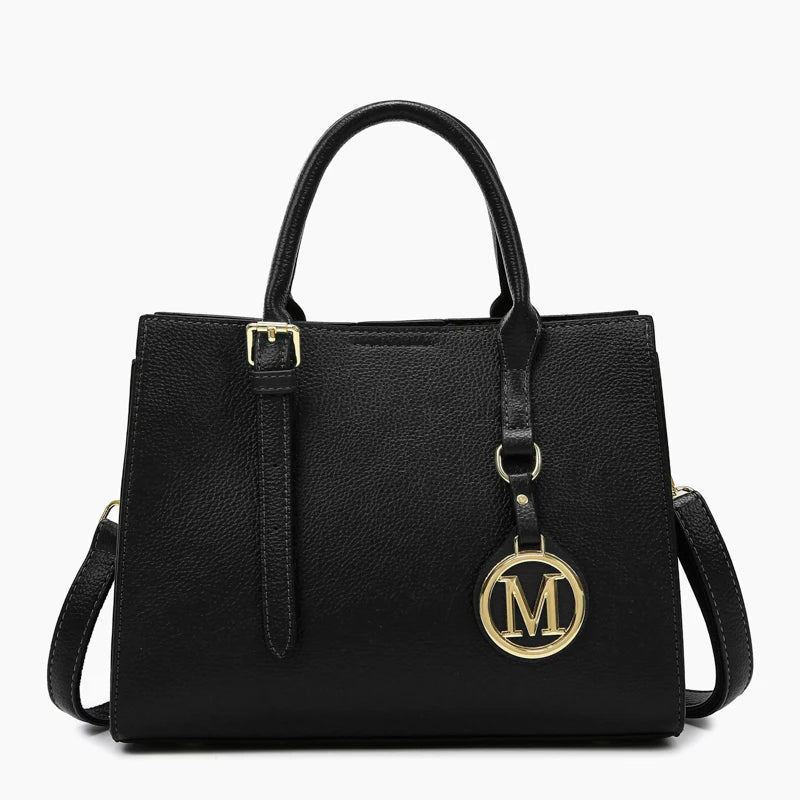 Women's PU Leather Tote Bag Set – Vintage Luxury Designer Handbag
