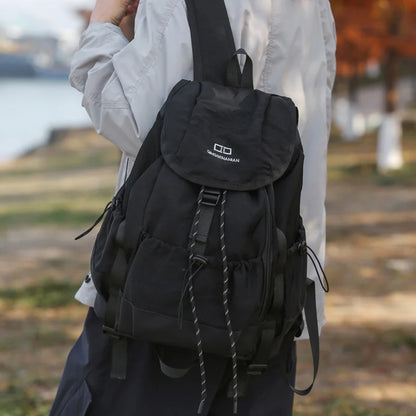 Large Capacity Nylon Backpack for Travel, Hiking & College
