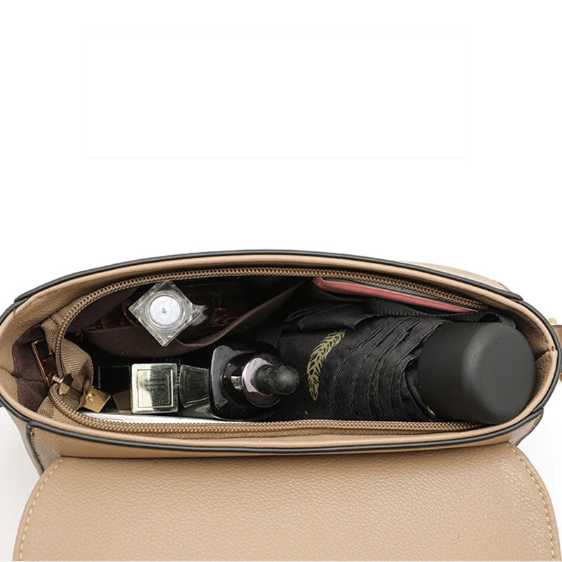 Women's PU Leather Crossbody Bag – Stylish Shoulder Sling Purse