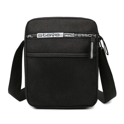 Men's Canvas Crossbody Bag – Sport Shoulder Bag for Travel