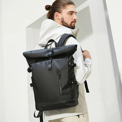 Expandable Waterproof Travel Backpack with 15.6" Laptop Compartment