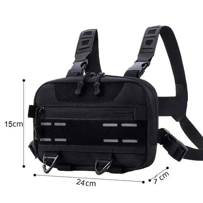Tactical Chest Rig Bag – Outdoor Hiking & Cycling Vest Pack