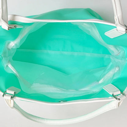 Clear Pvc Waterproof Large Capacity Jelly Candy Color Tote Bag Women Lightweight Shopper Pouch
